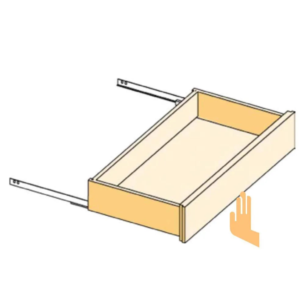 Schubladensystem mit Push-to-Open-Funktion | Lundia Original