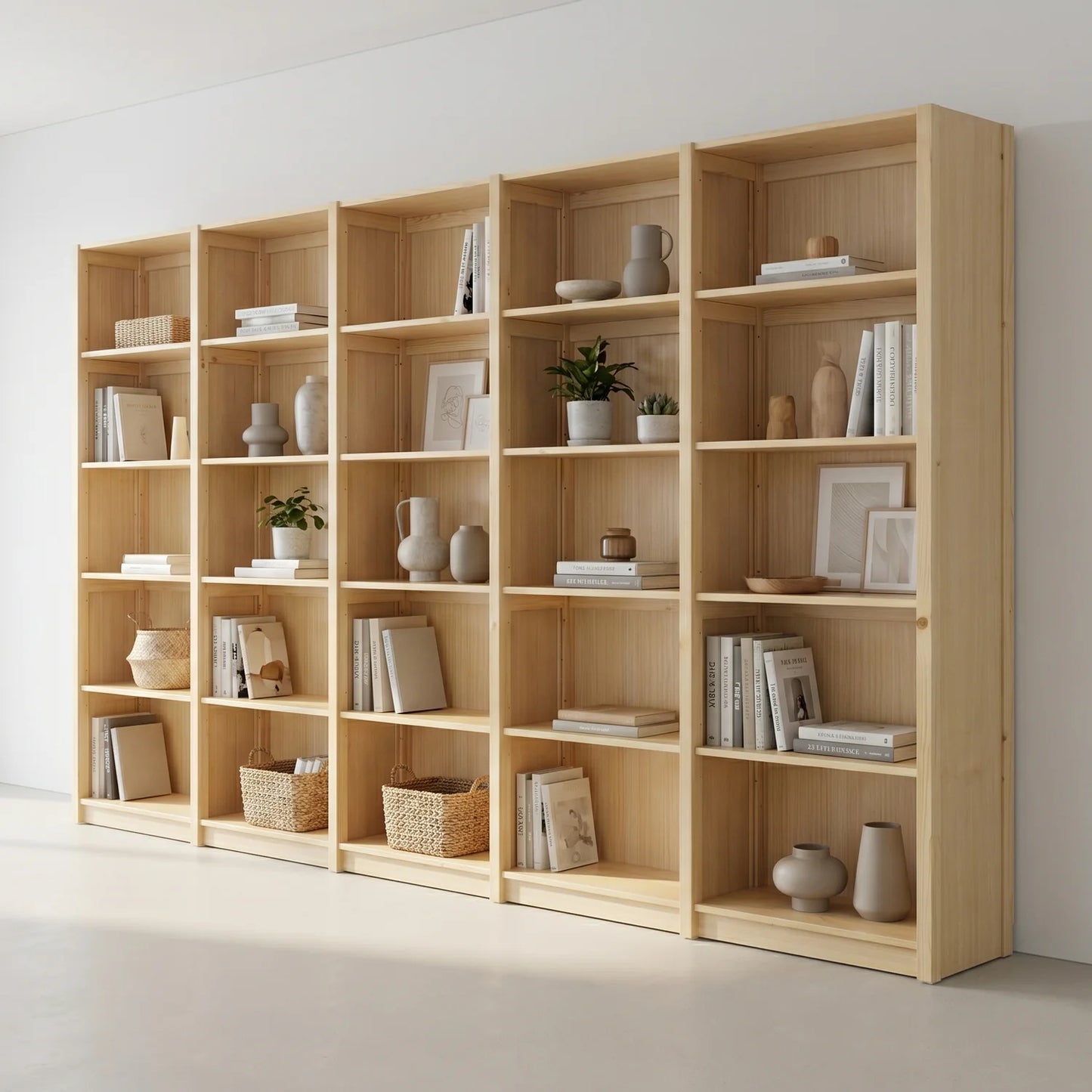 Holz-Wandschrank | Lundia Original | Klar lackiert, sfeerbeeld perspectief