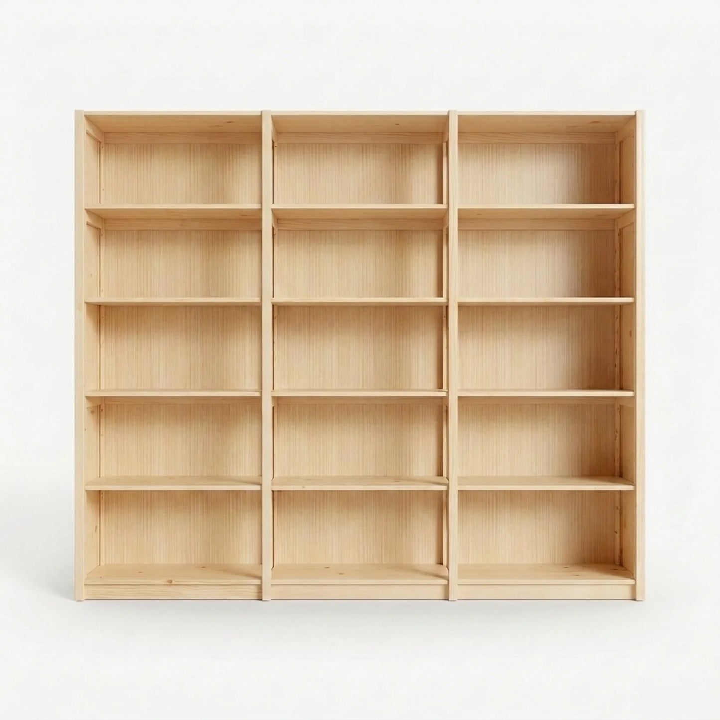 Geschlossener Wandschrank | Lundia Original | Klar lackiert, vooraanzicht