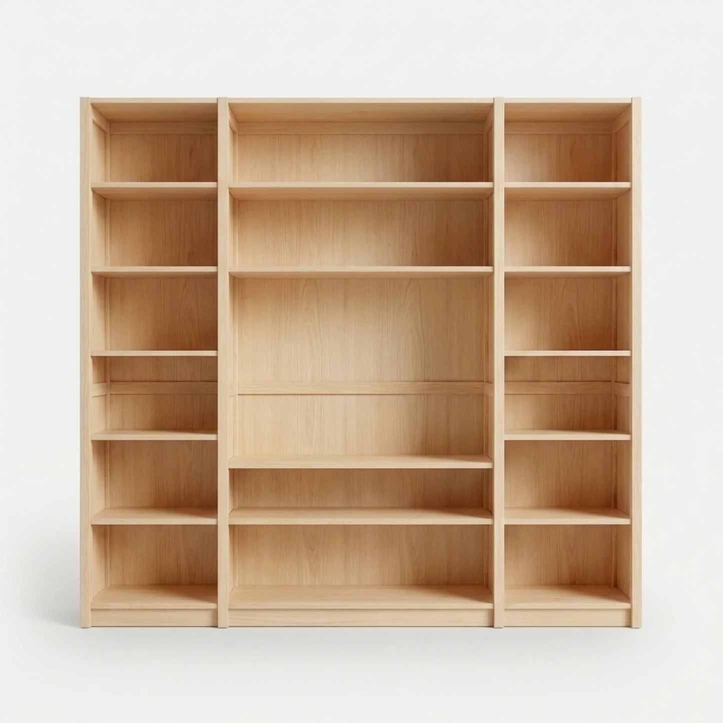 TV-Wandschrank | Lundia Original | Klar lackiertes Holz, vooraanzicht