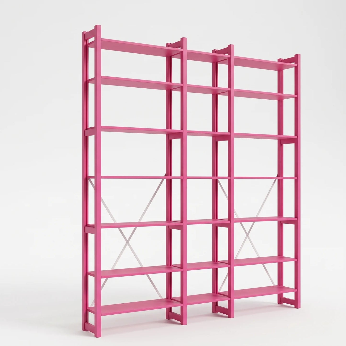 Offenes Bücherregal | Lundia Original | Hot pink, perspectief