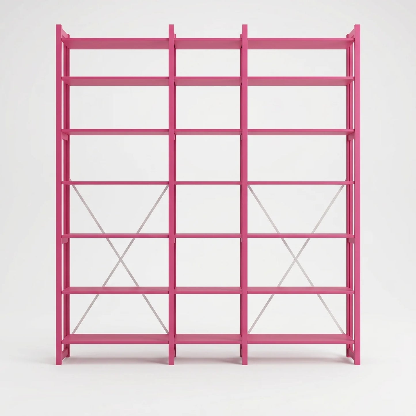 Offenes Bücherregal | Lundia Original | Hot pink, vooraanzicht