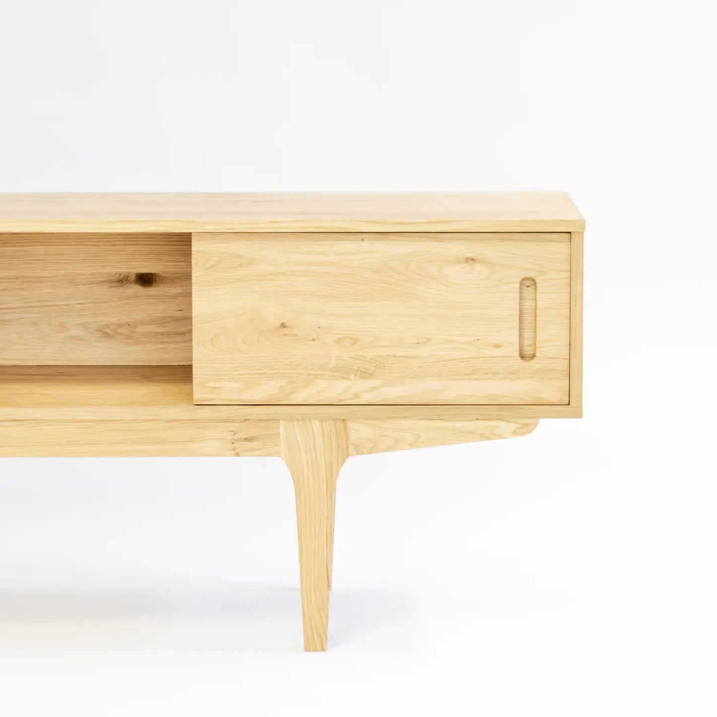 Sideboard | Lundia New Vintage | Farblos lackiertes Eichenholz