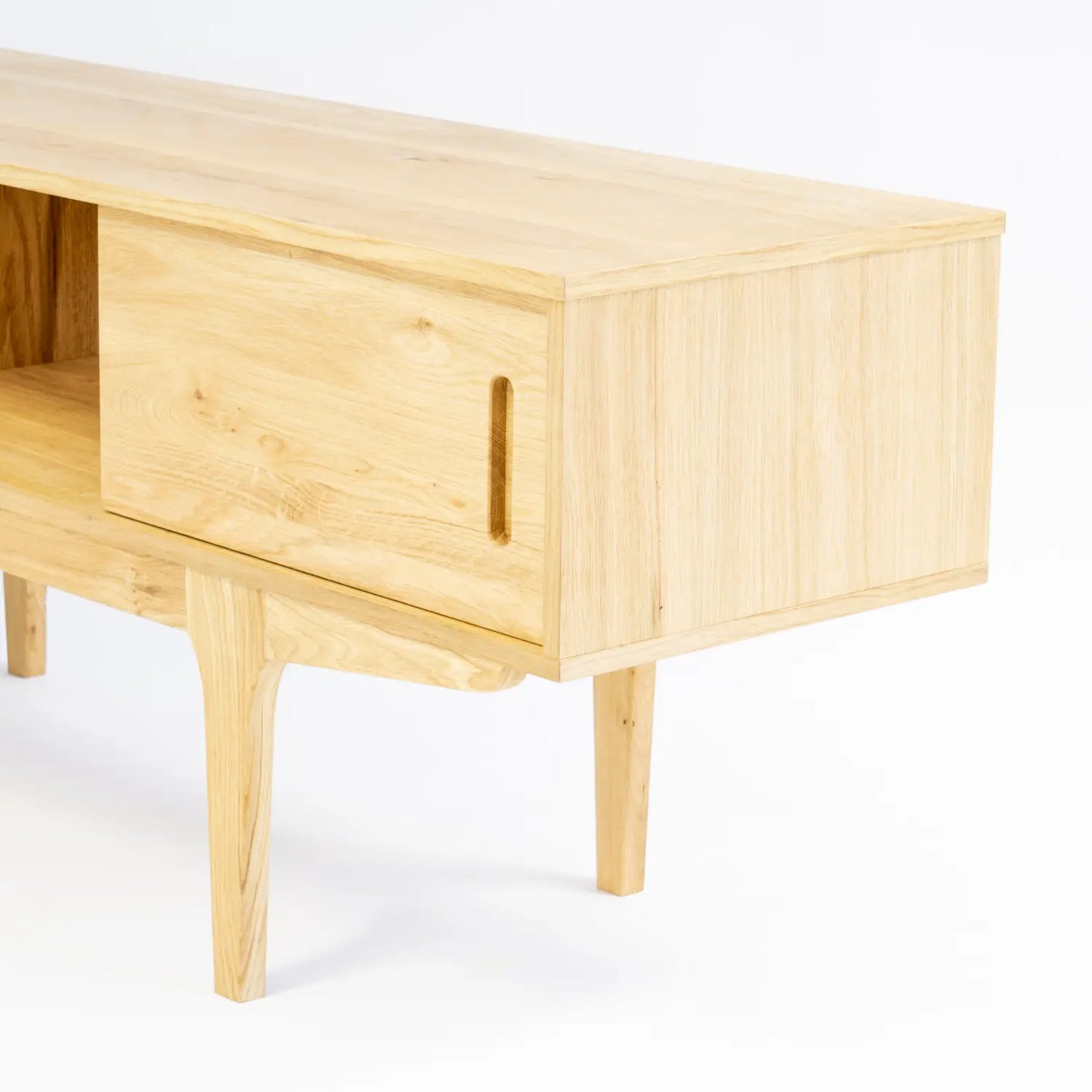 Sideboard | Lundia New Vintage | Farblos lackiertes Eichenholz
