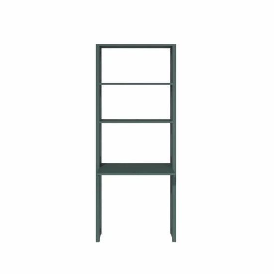 Kompakter Büroschrank | Lundia Original | Tannengrünes Holz