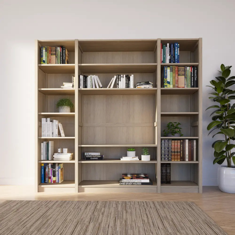 TV wandkast | Lundia Original | Blank gelakt hout