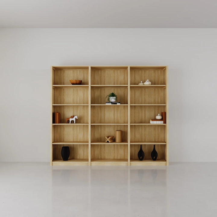 Gesloten wandkast | Lundia Original | Blank gelakt hout