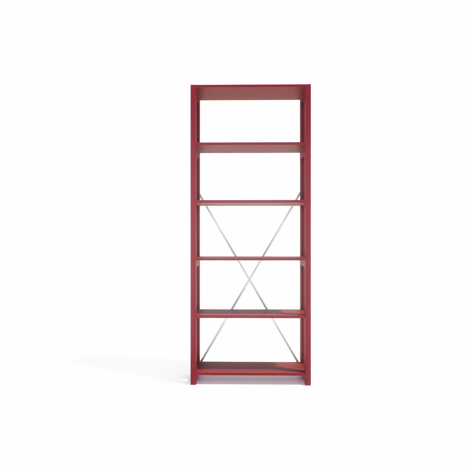 Boekenkast | Lundia Original | Bordeaux red