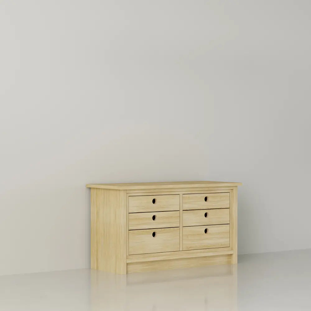 Lage ladenkast | Lundia Original | Blank gelakt hout