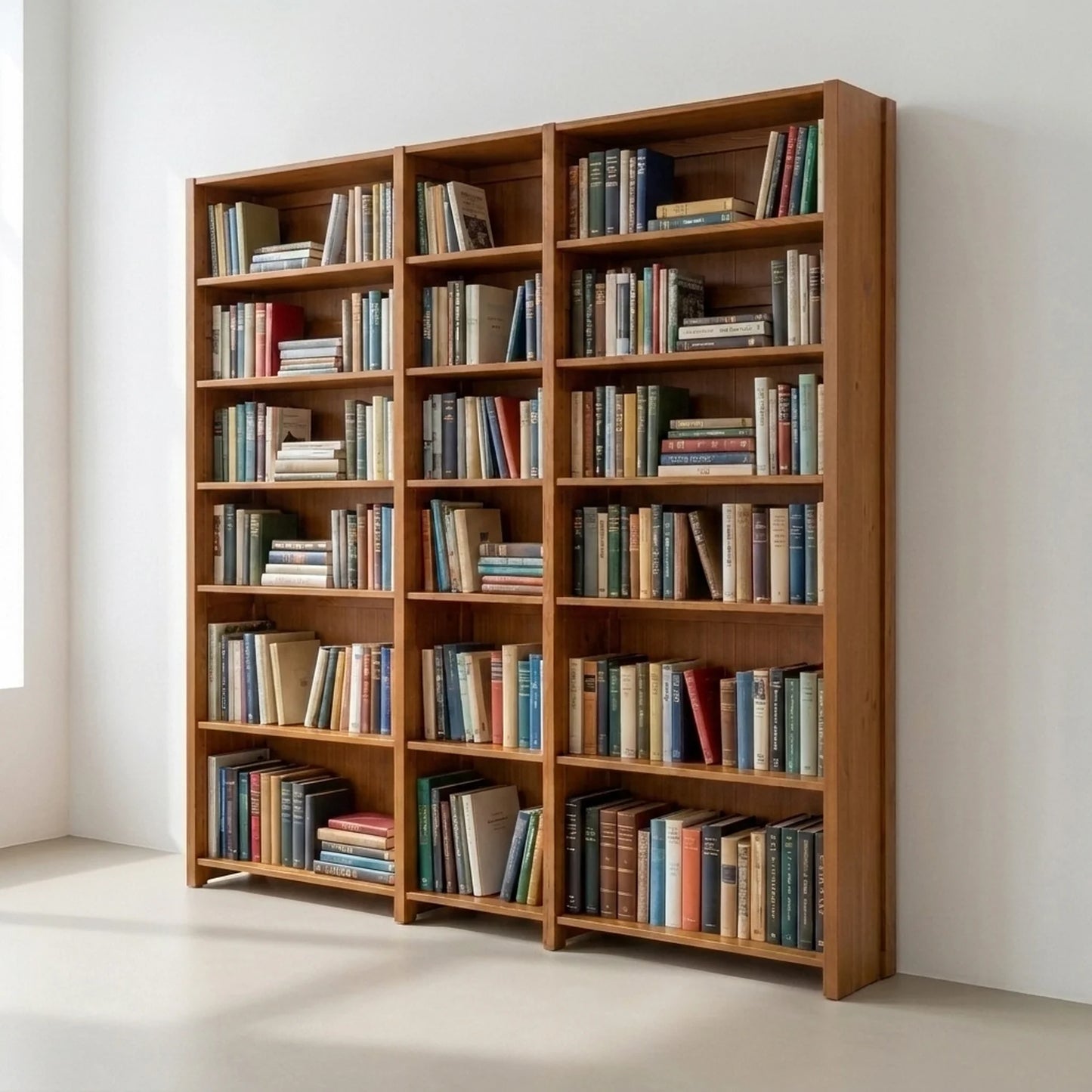 Klassisches Holz-Bücherregal | Lundia Original | Arrosto, sfeerbeeld vooraanzicht