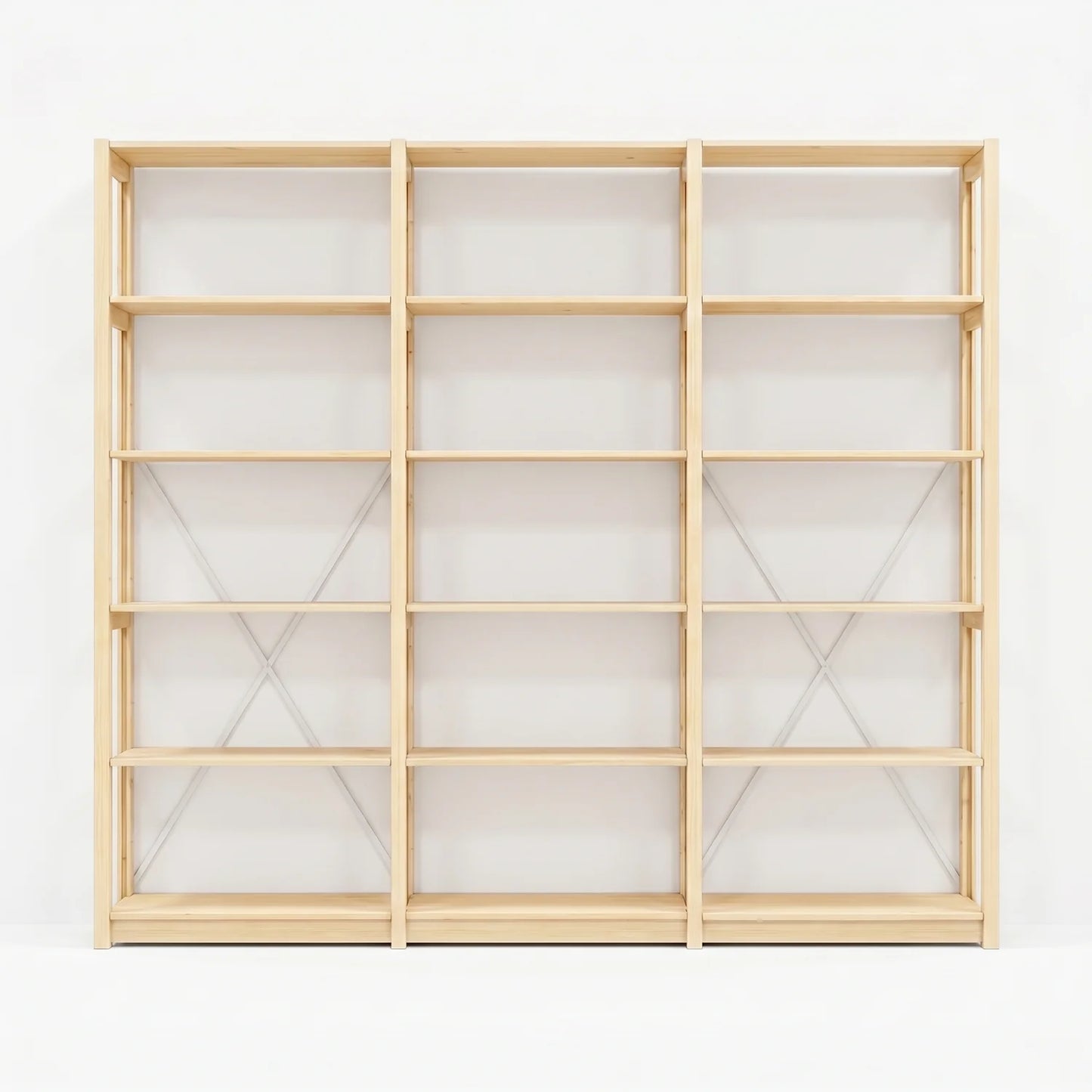 Bücherregal | Lundia Original | 208 x 245 x 30, vooraanzicht