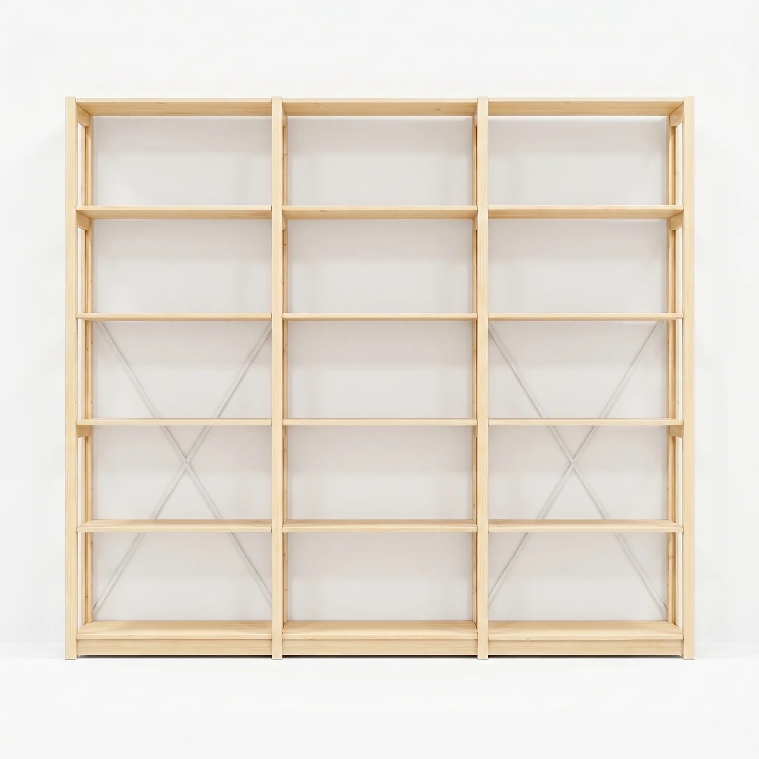 Bücherregal | Lundia Original | 208 x 245 x 30, vooraanzicht