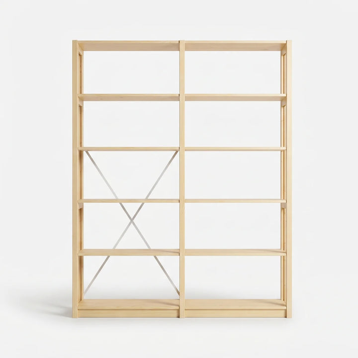Bücherregal | Lundia Original | 208 x 165 x 30, vooraanzicht