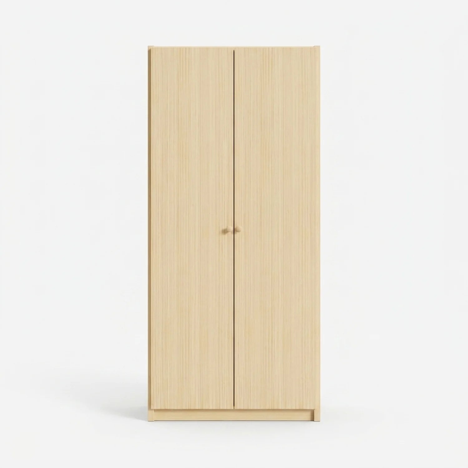 Kleiderschrank mit Türen | Lundia Original | Klar lackiertes Holz, vooraanzicht
