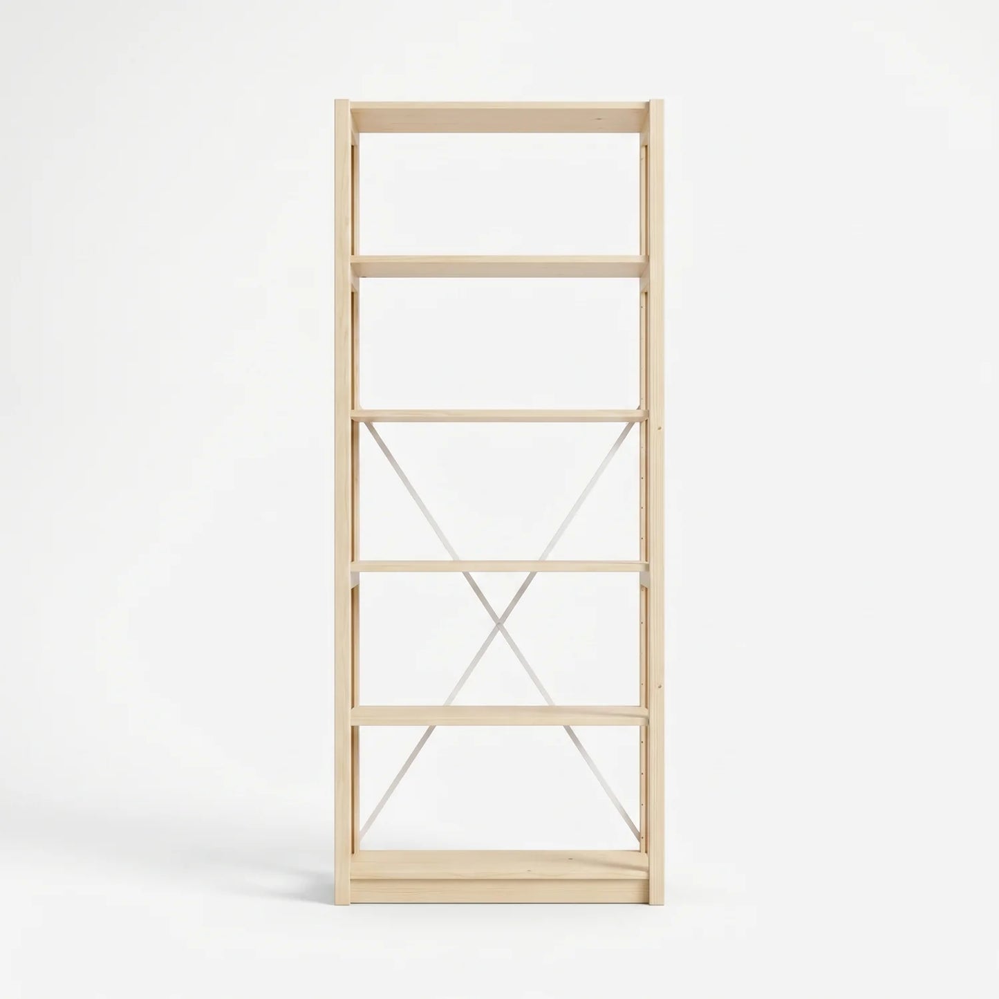 Bücherregal | Lundia Original | 208 x 85 x 30, vooraanzicht