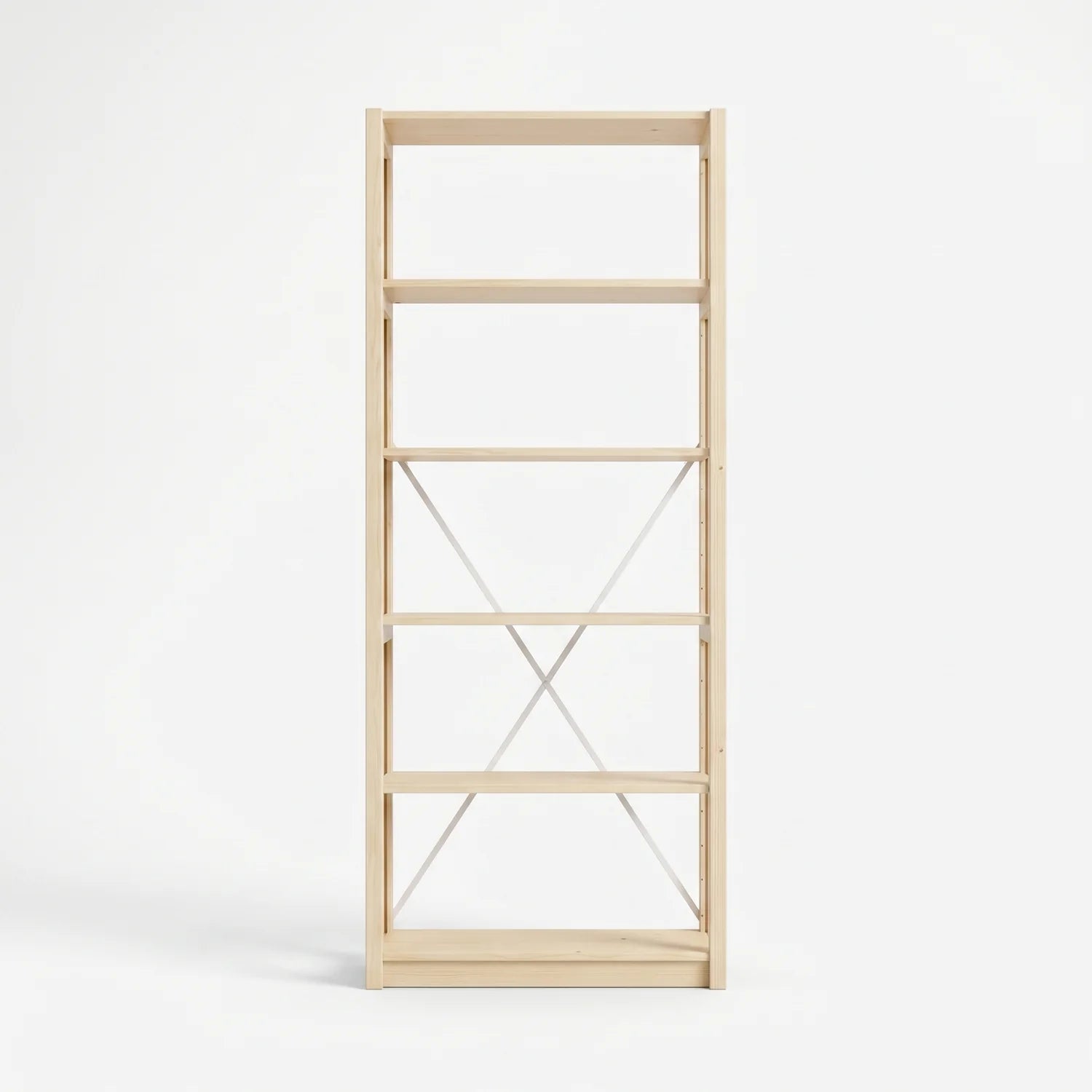 Bücherregal | Lundia Original | 208 x 85 x 30, vooraanzicht