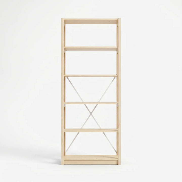 Bücherregal | Lundia Original | 208 x 85 x 30, vooraanzicht