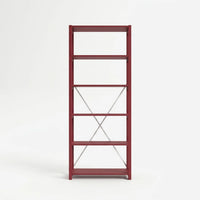 Bücherregal | Lundia Original | Bordeauxrot, vooraanzicht