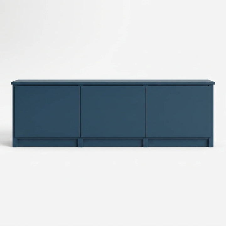 Niedriges Sideboard | Lundia Original | Hague blau, vooraanzicht