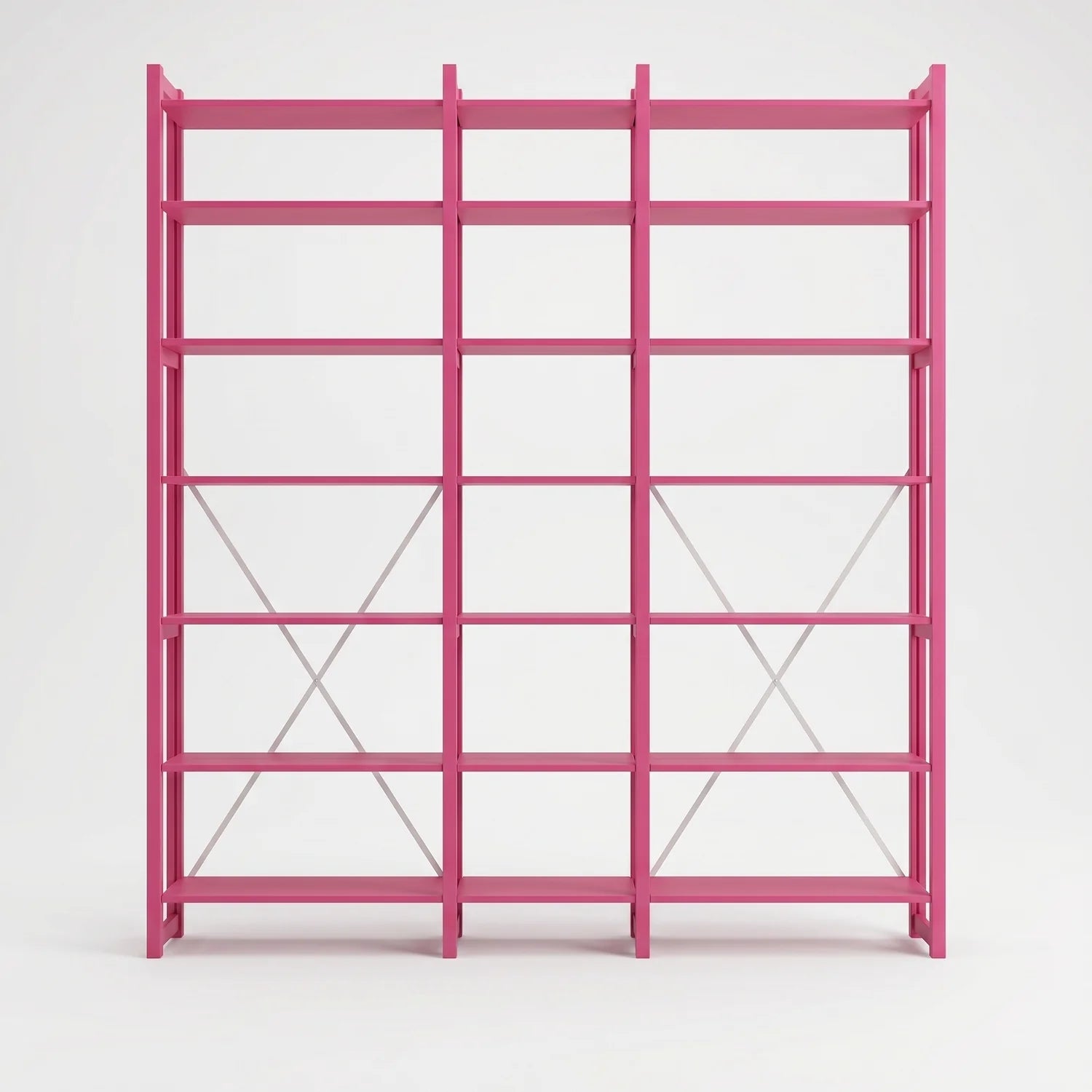 Offenes Bücherregal | Lundia Original | Hot pink, vooraanzicht