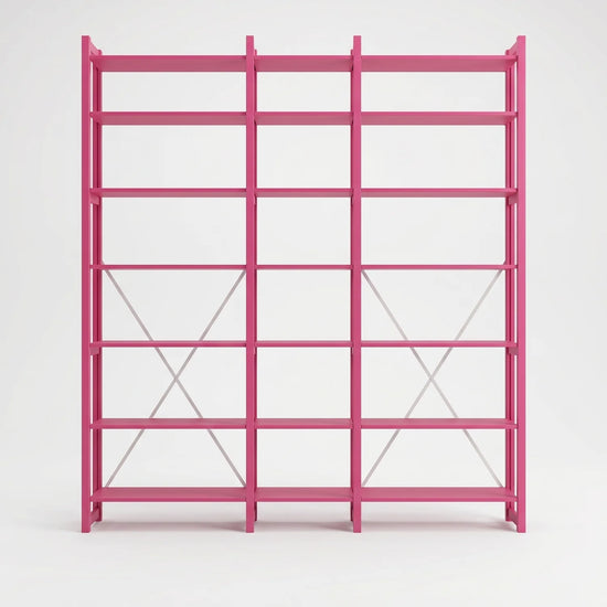 Offenes Bücherregal | Lundia Original | Hot pink, vooraanzicht