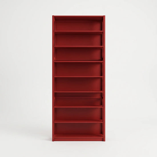 Bücherregal | Lundia Original | Kirsche rot, vooraanzicht