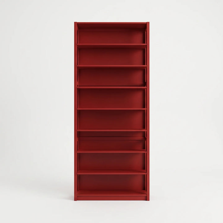 Bücherregal | Lundia Original | Kirsche rot, vooraanzicht