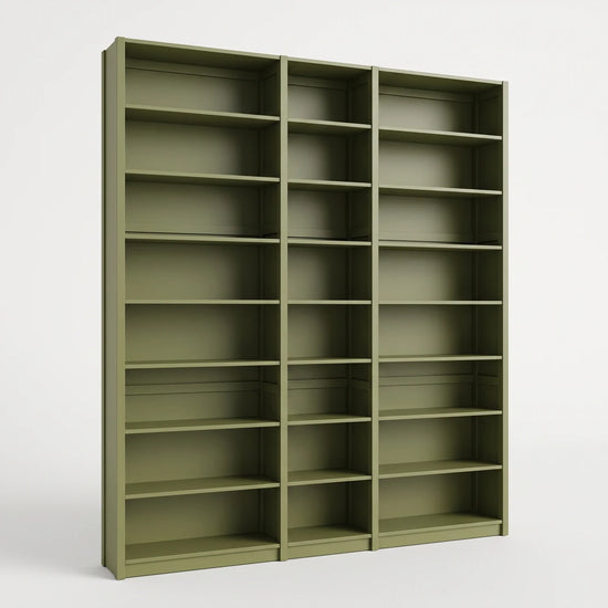 Bücherregal | Lundia Original | Olivgrün, perspectief