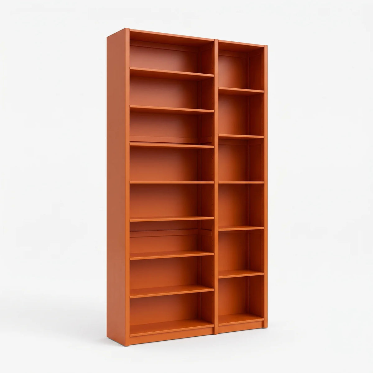 Bücherregal | Lundia Original | Feuerorange, perspectief