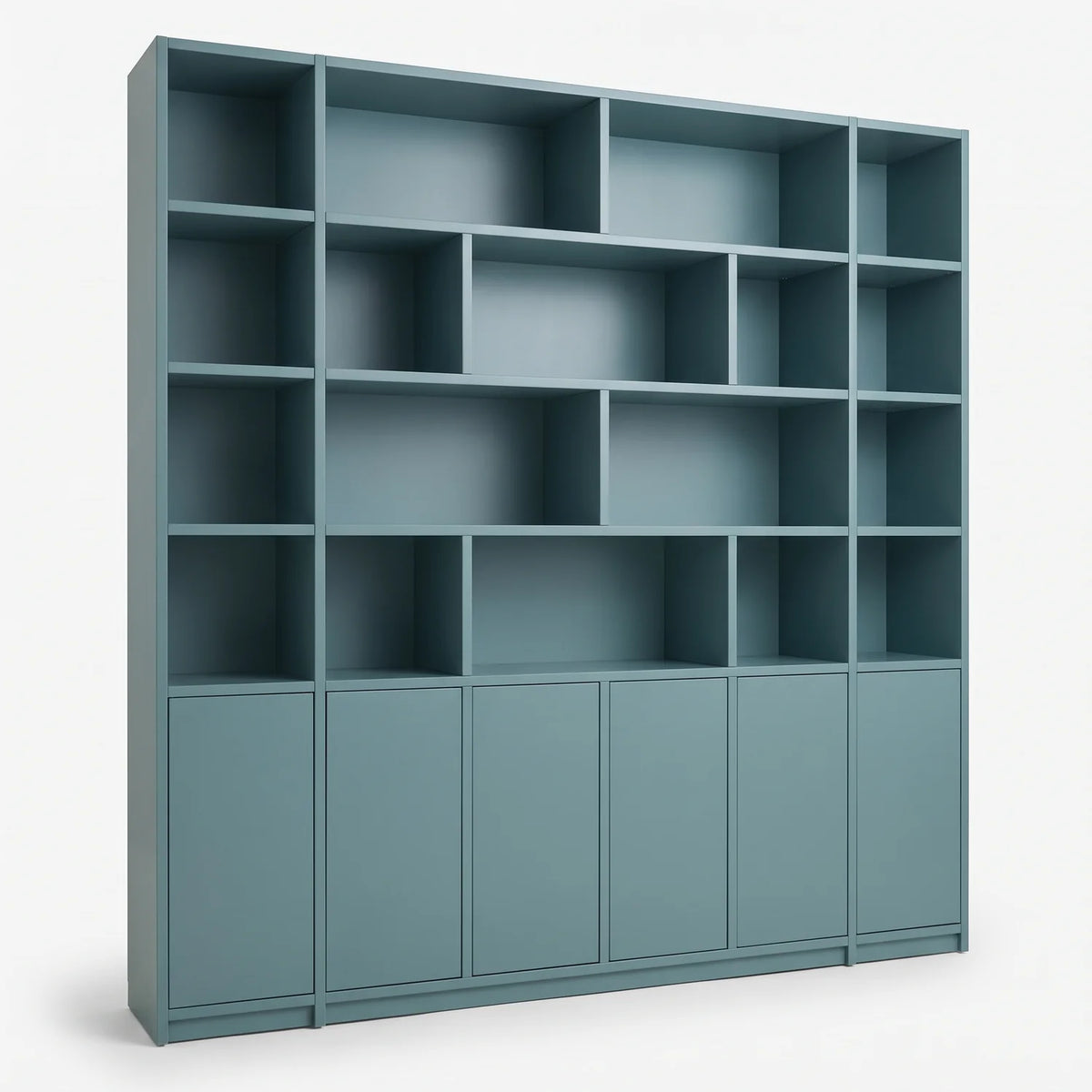 Wandschrank mit Türen | Libre | Sumpfgrün, perspectief