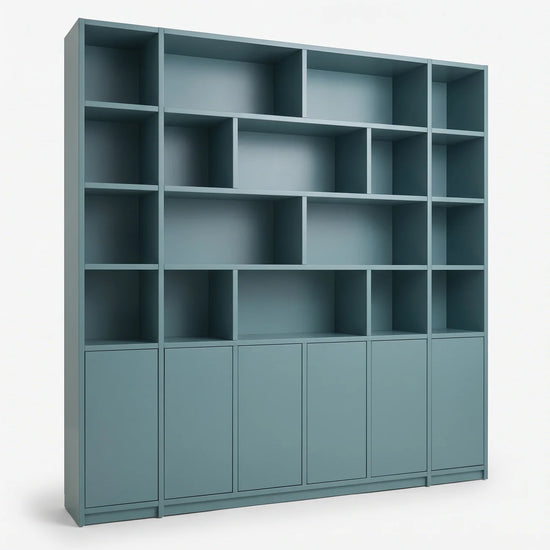 Wandschrank mit Türen | Libre | Sumpfgrün, perspectief