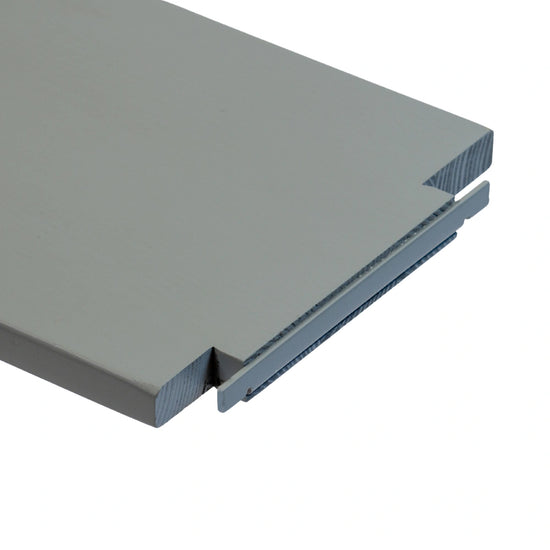 Betongrijs schap van Lundia