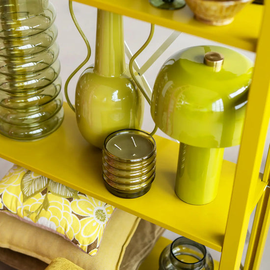 Boekenkast | Lundia Original | Mustard green