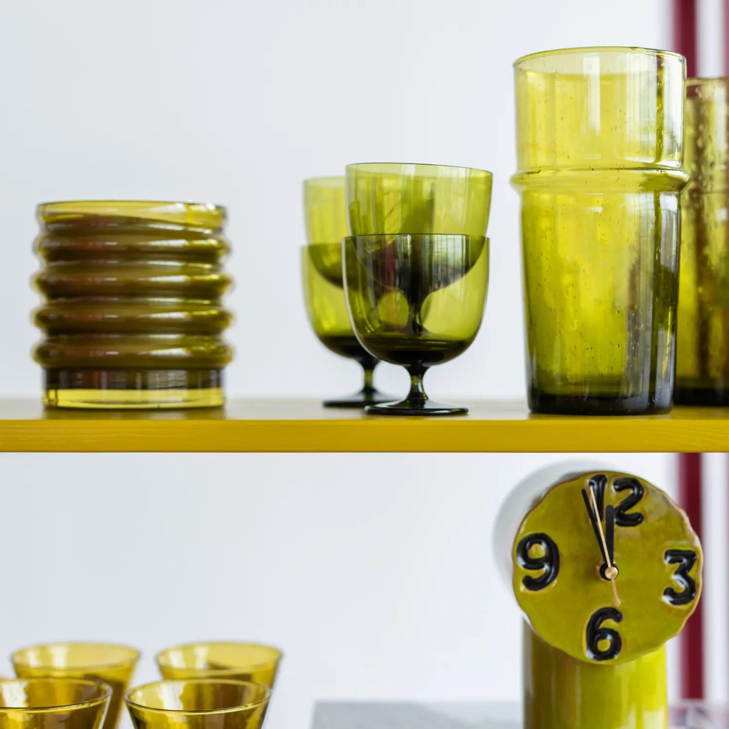 Boekenkast | Lundia Original | Mustard green