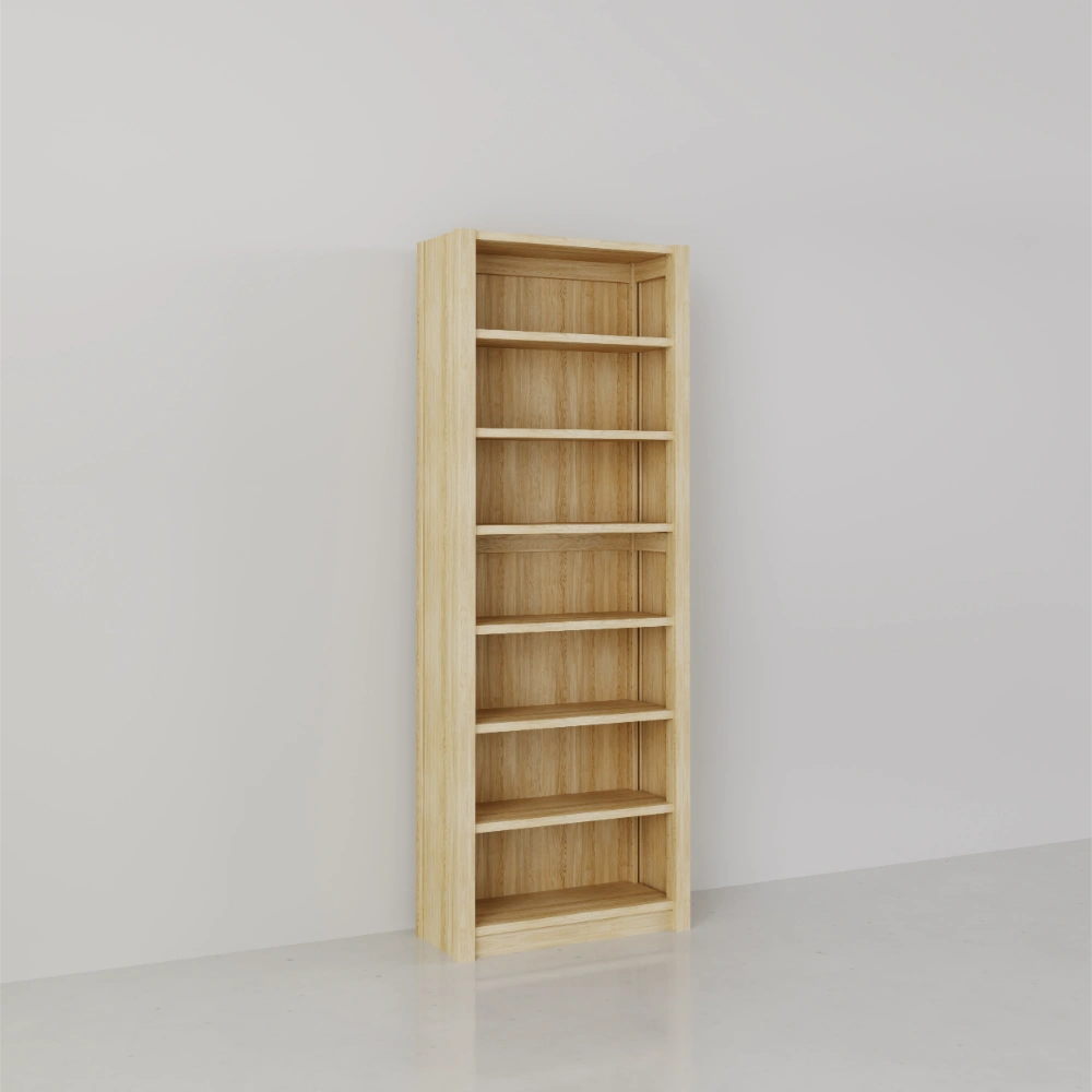Smalle CD/DVD kast | Lundia Original | Blank gelakt hout