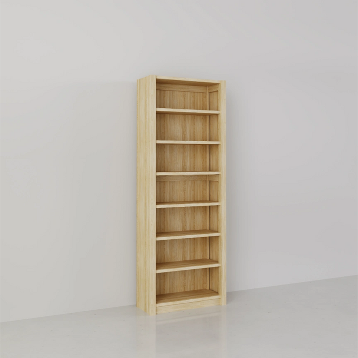 Smalle CD/DVD kast | Lundia Original | Blank gelakt hout