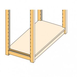 Sockelleiste - Farblos lackiert (050), 100 cm